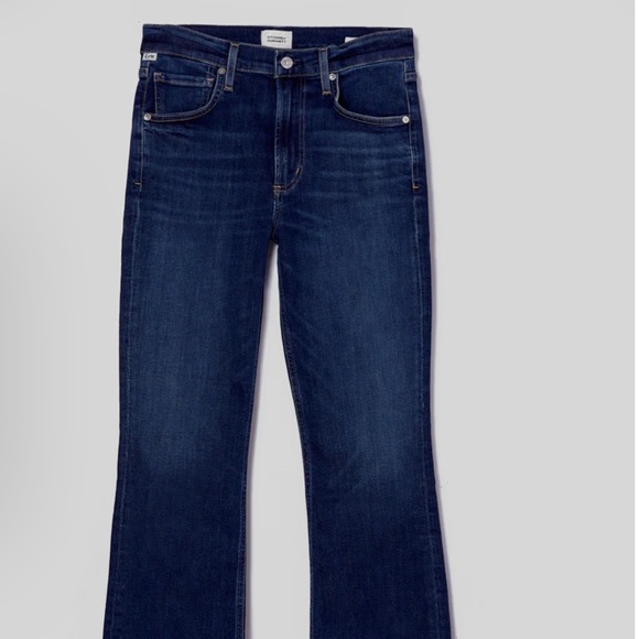 CITIZENS OF HUMANITY ISOLA MID RISE CROPPED BOOT jeans size 26 - Picture 4 of 8